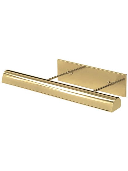 Modern Direct-Wire 24 inch LED Picture Light in Polished Brass.